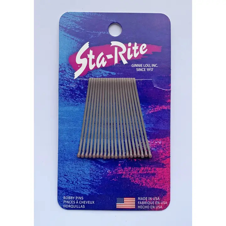 SR 2002 BRONZE MATTE BOBBY PINS