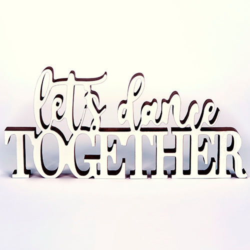 DASHA 6423 Dance Together Word Block