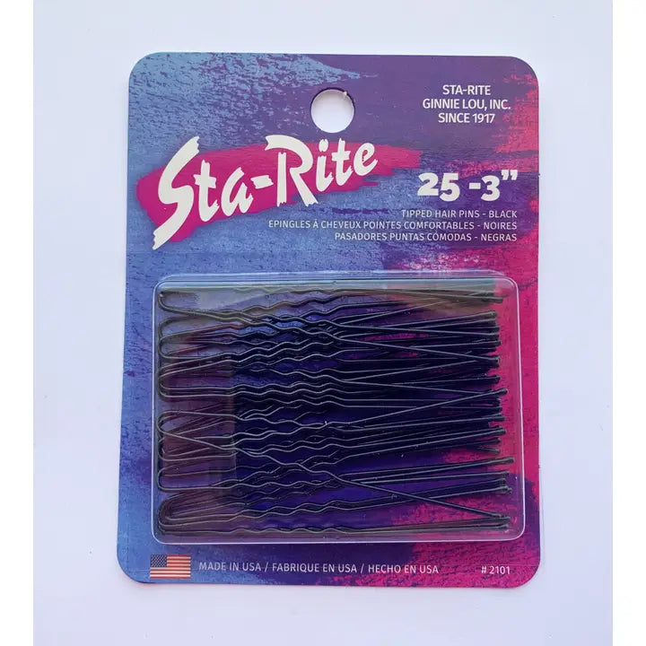 SR 2101 BLACK HAIRPINS