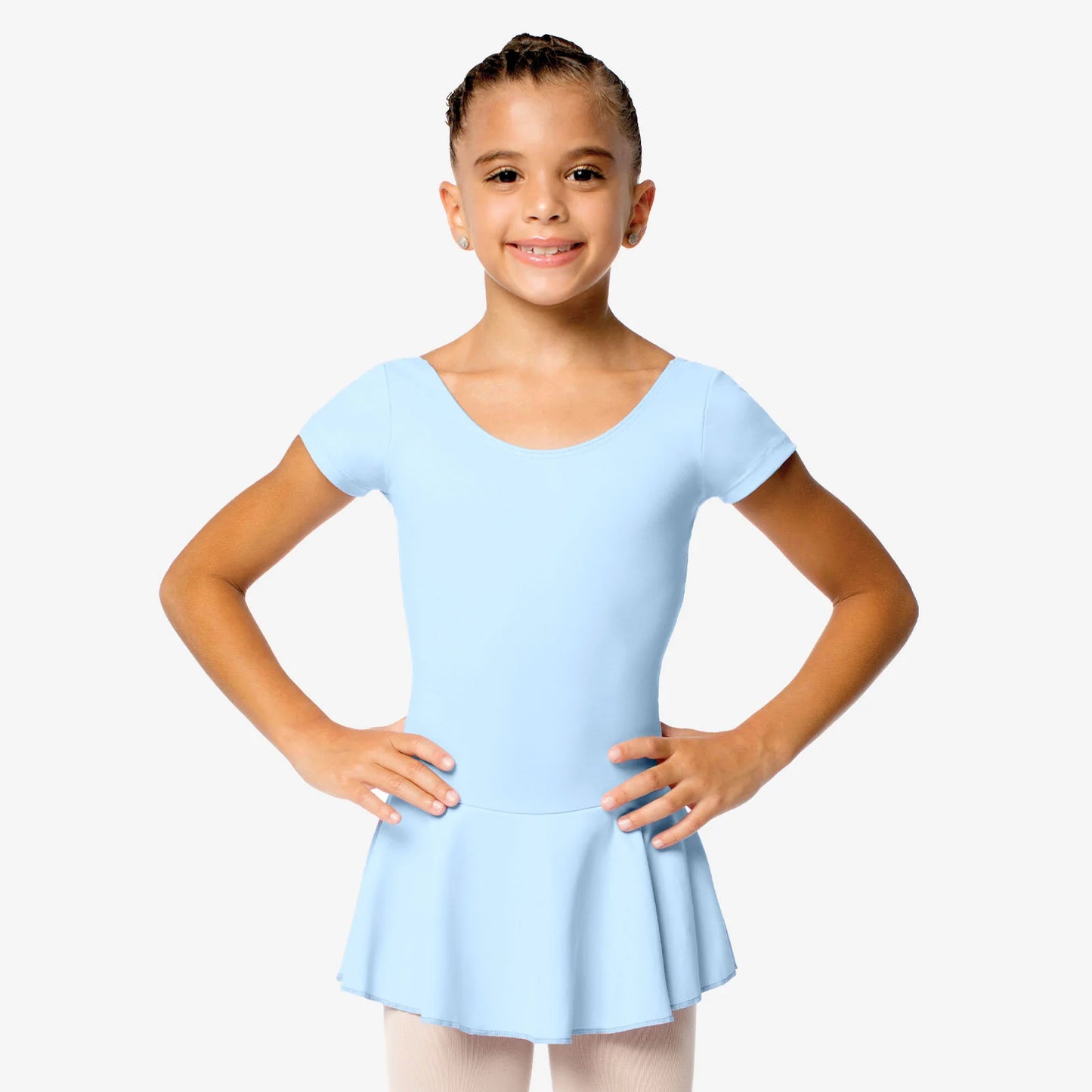 SODAN SL-122 Child's Cap Sleeve Leotard Dress