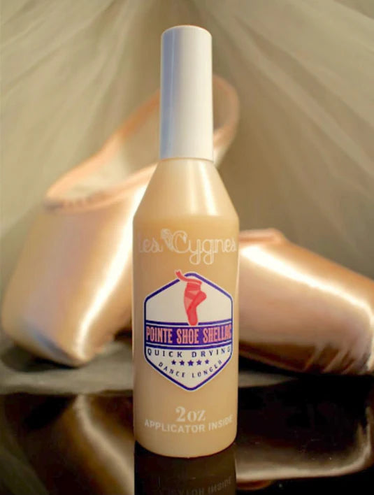 Les Cygnes Pointe Shoe Shellac