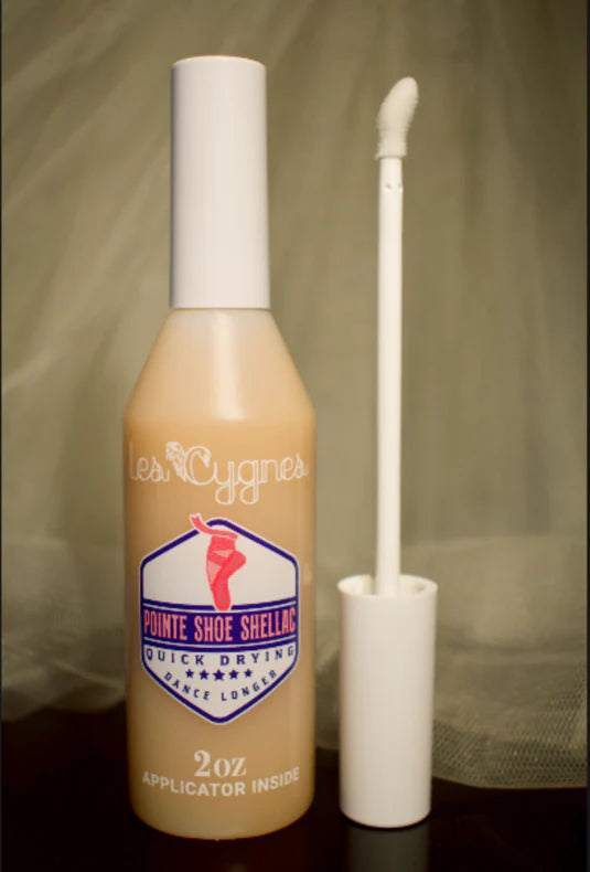 Les Cygnes Pointe Shoe Shellac
