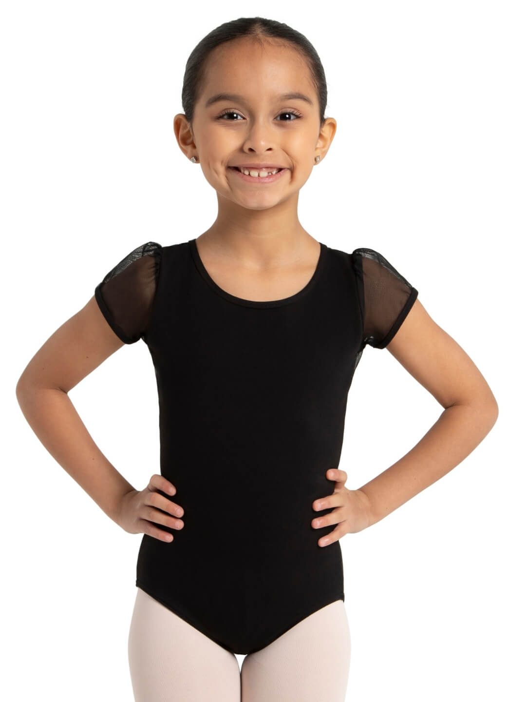 BMI 11311C Child Puff Sleeve Leotard