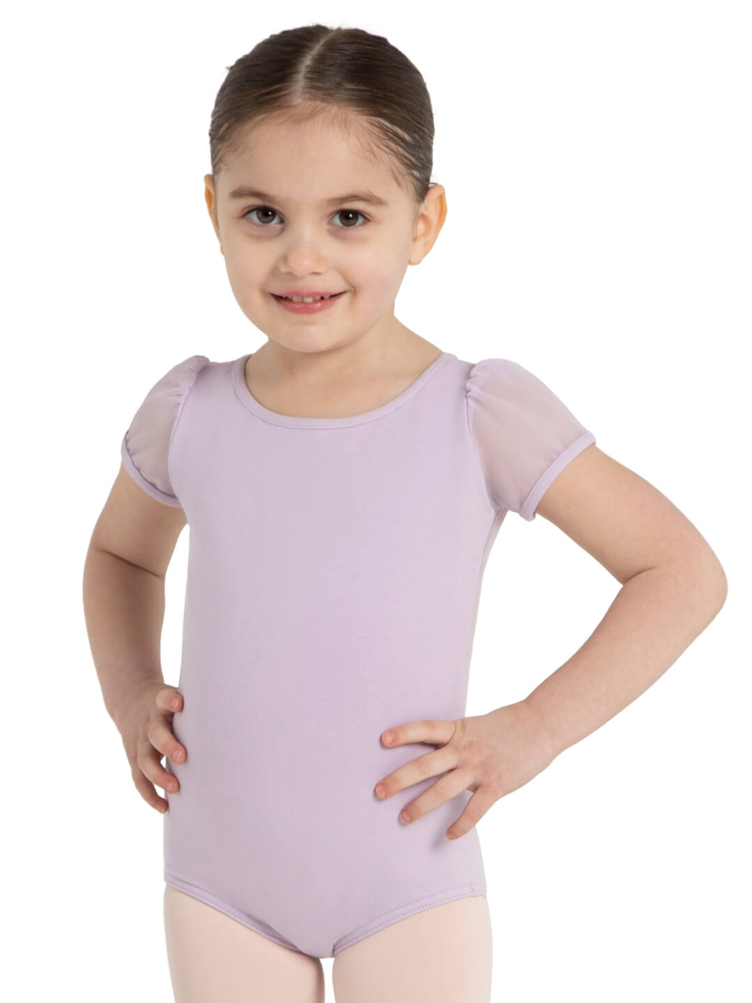 BMI 11311C Child Puff Sleeve Leotard