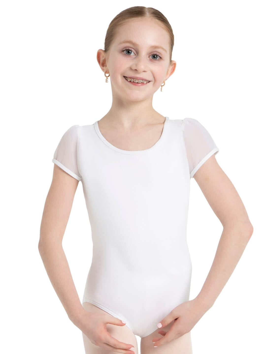 BMI 11311C Child Puff Sleeve Leotard