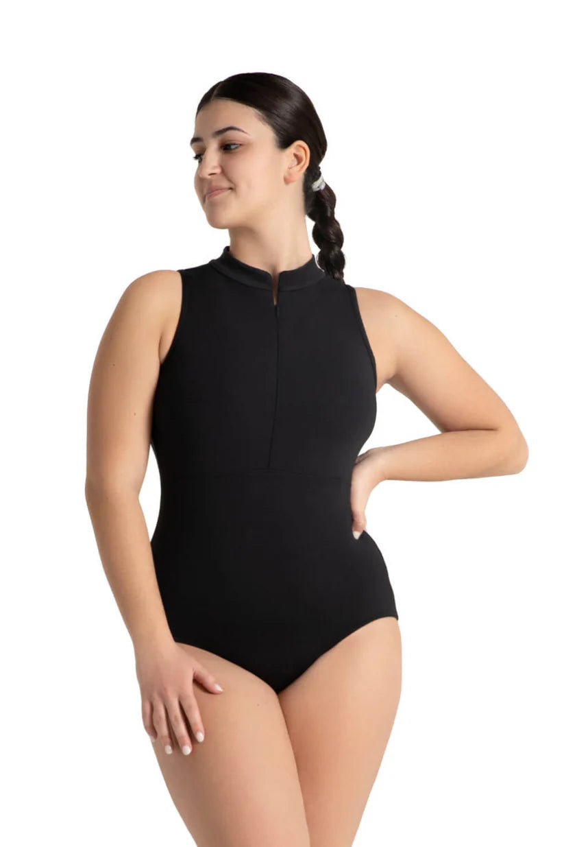 BMI 12002W Adult Zip Front Tank Leotard