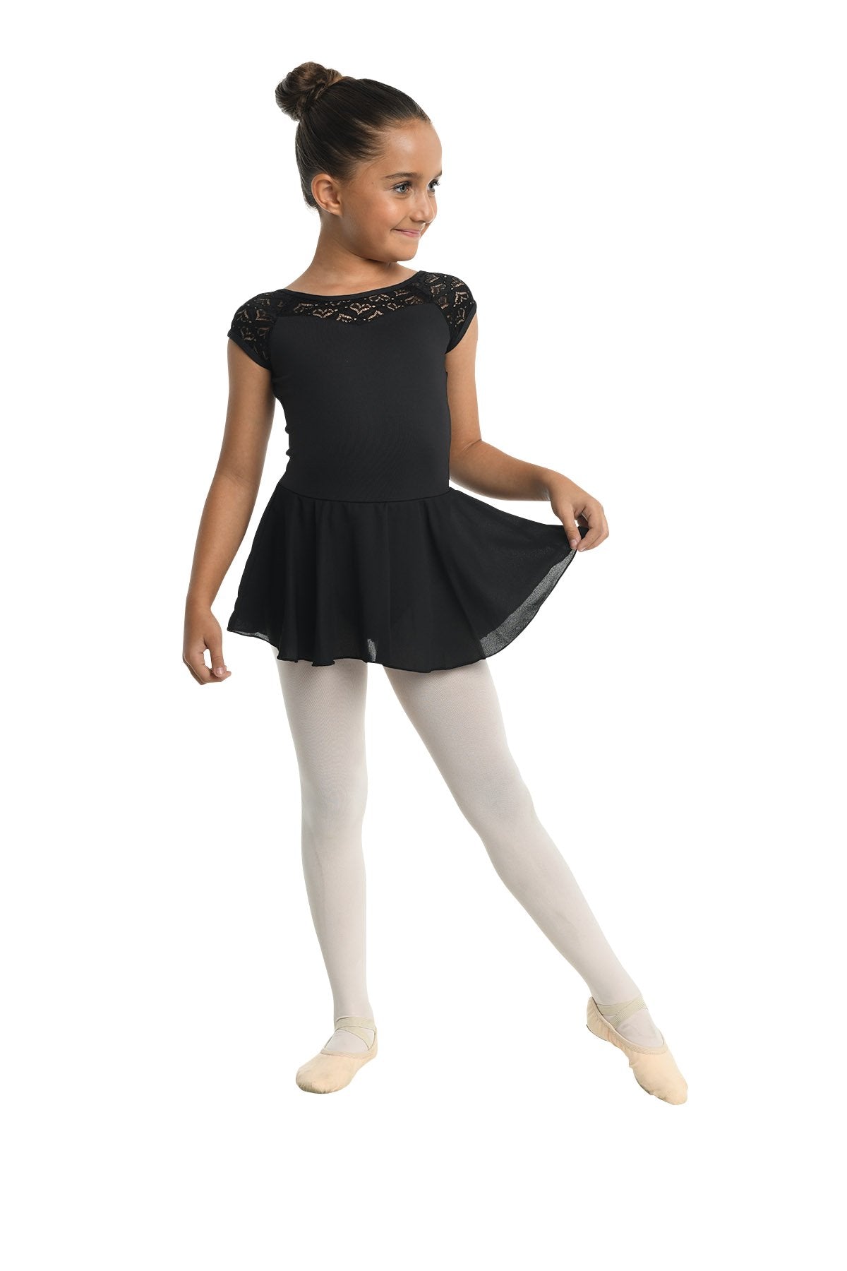 DZ 23207C Cap Sleeve Dance Dress