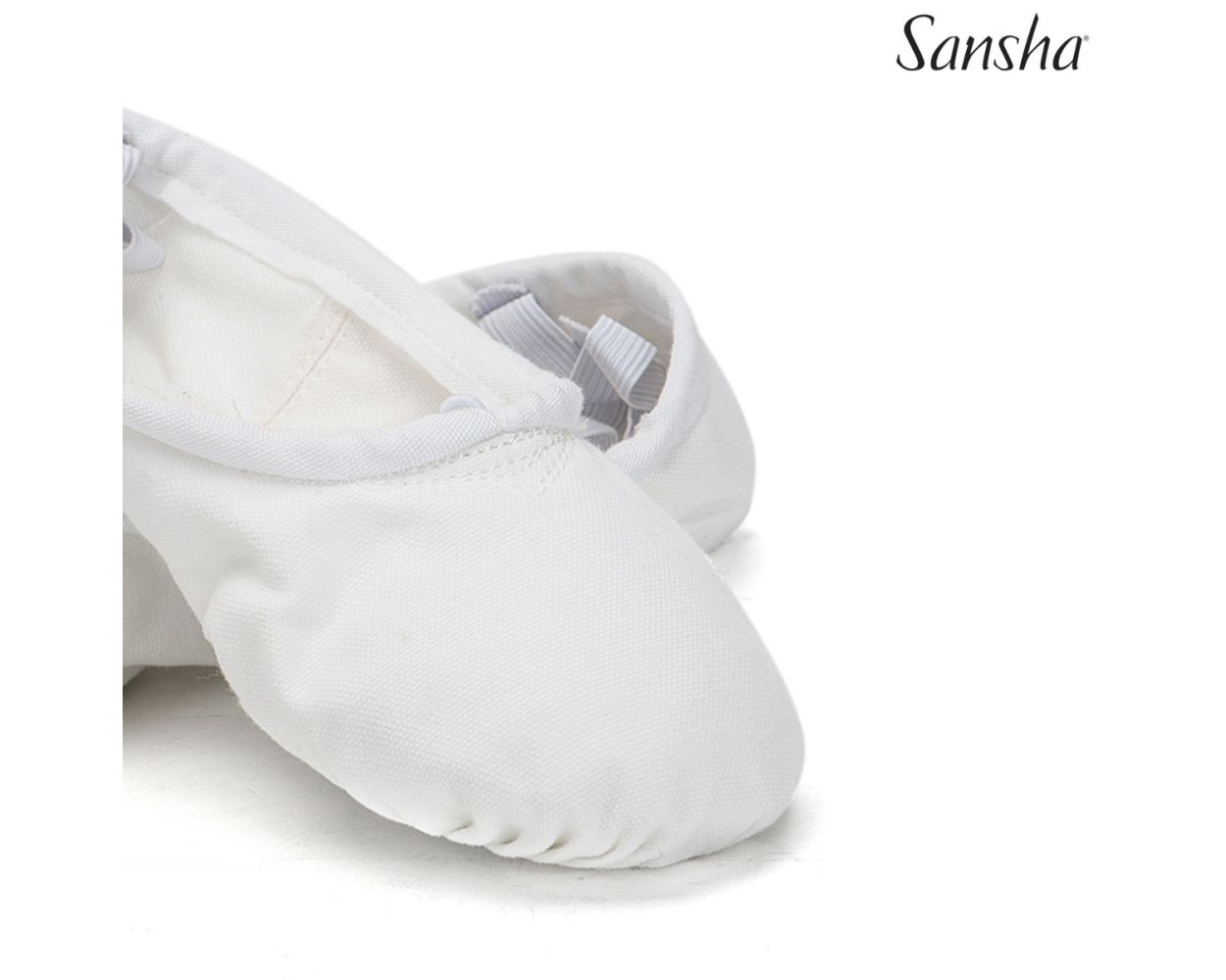 SANSHA PRO1C White Ballet Shoe
