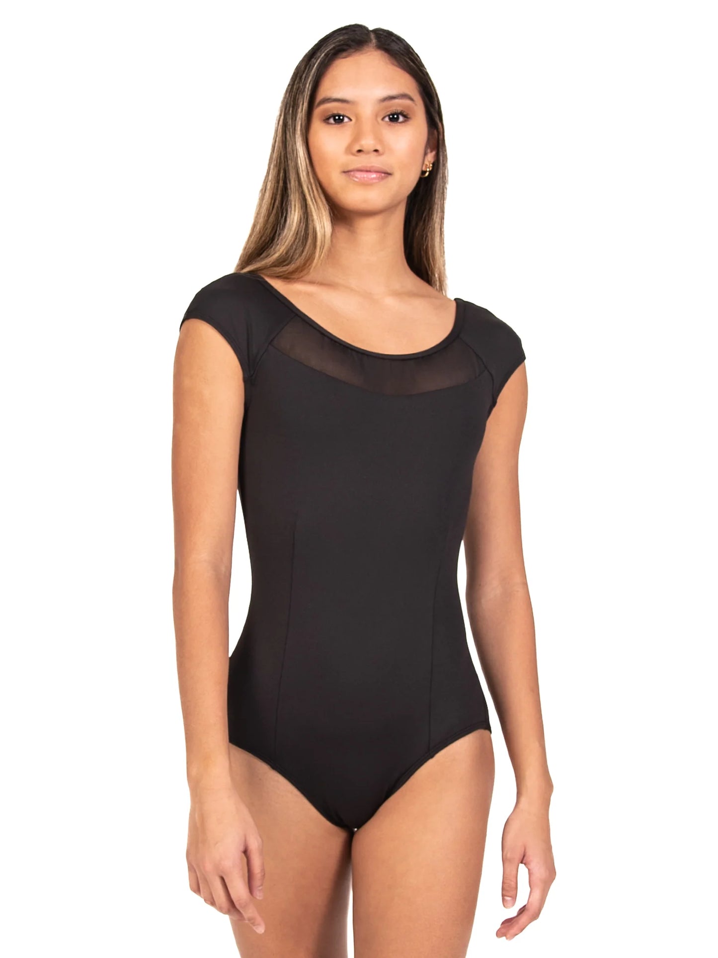 WRAP BWP 332 Adult Cap Sleeve Leotard