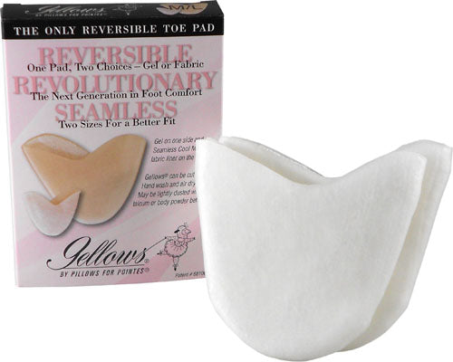 PILLOWS GEL White Reversible Toe Pads