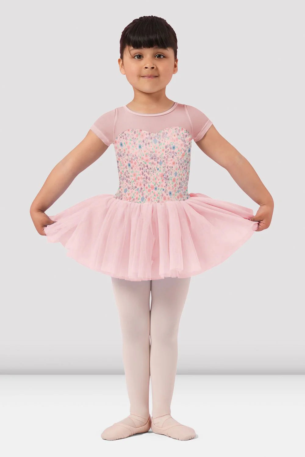 BLO M 1554C  Child's Cap Sleeve Tutu Dress