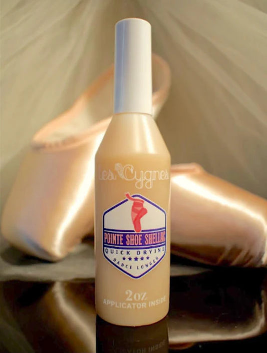Les Cygnes Pointe Shoe Shellac