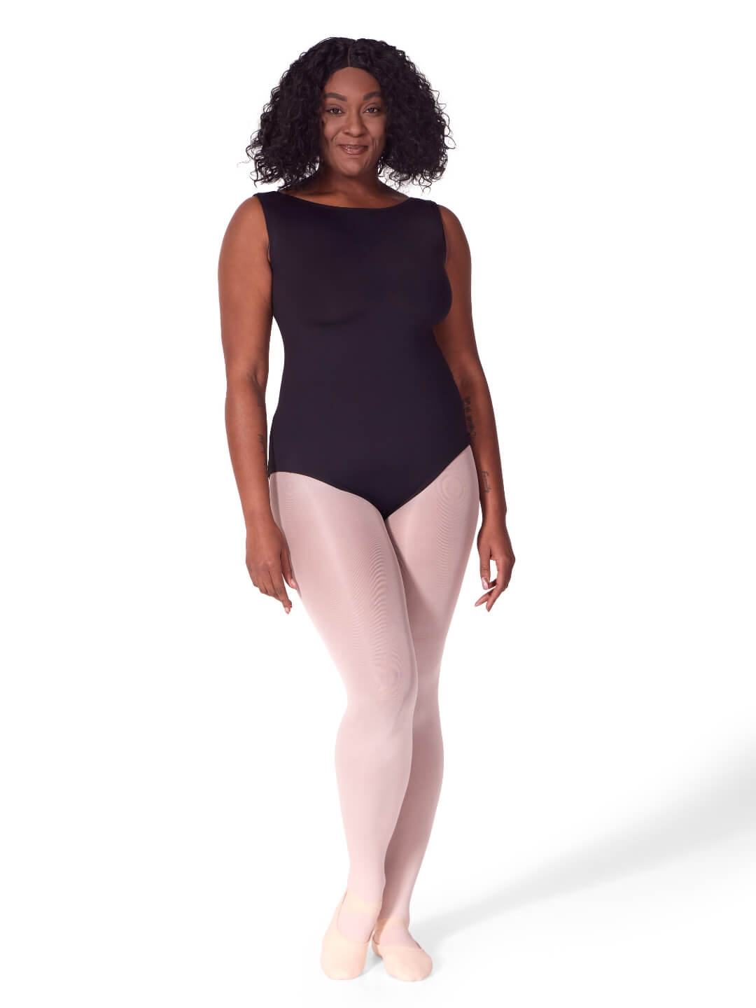 BMI EL105W Adult Boatneck Leotard