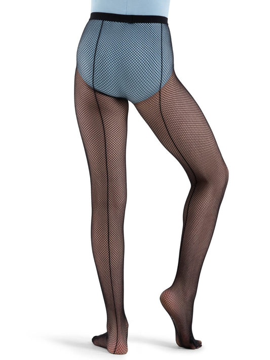 BMI 3408C Child's Seamed Fishnet Tights