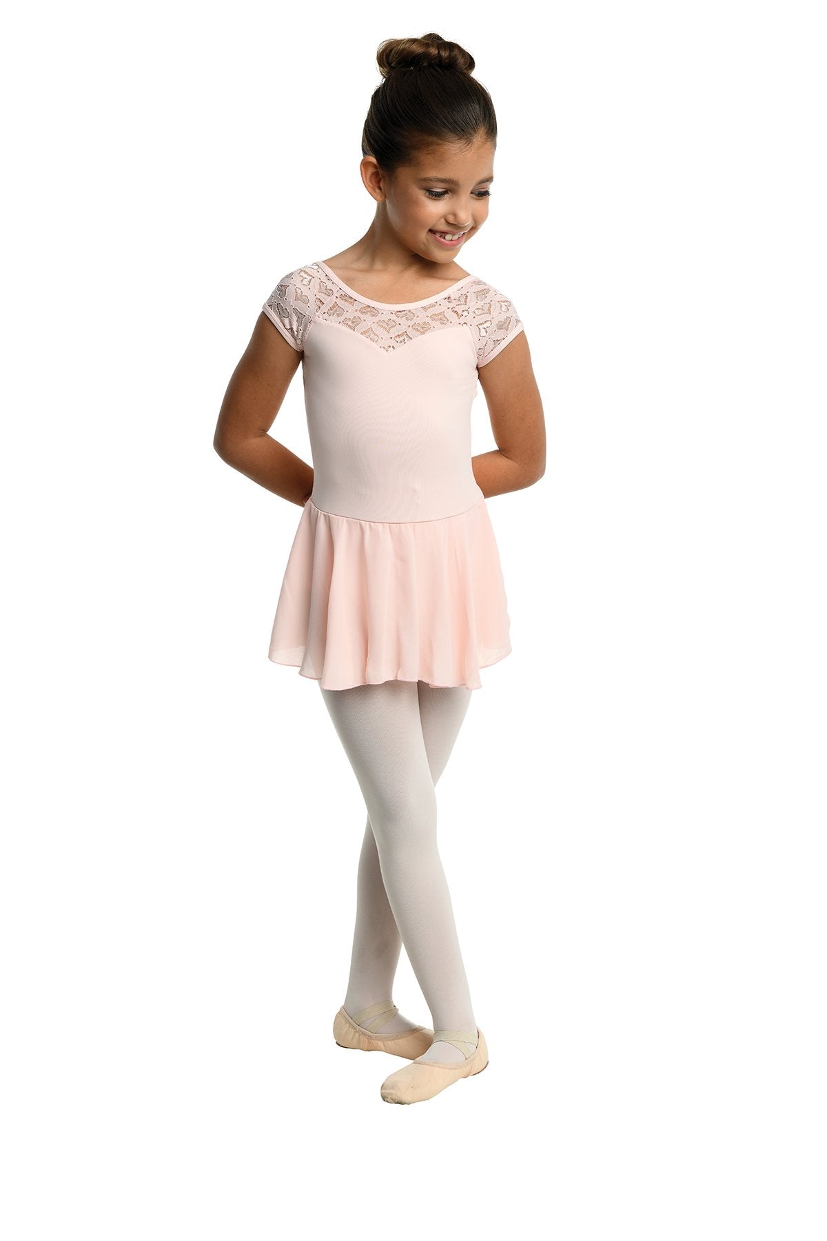 DZ 23207C Cap Sleeve Dance Dress